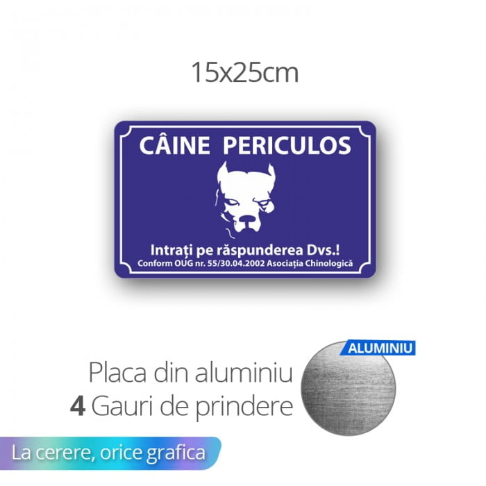 placa-caine-periculos-model-1-orizontala