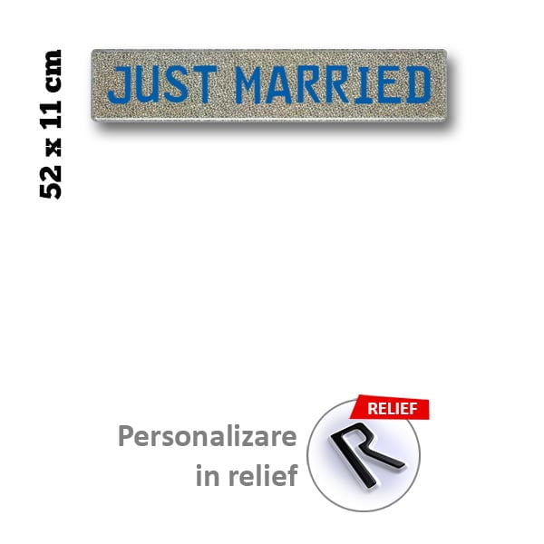 pjm-glitter-argintiu-prod_v1 Placa Just Married Glitter- Argintiu